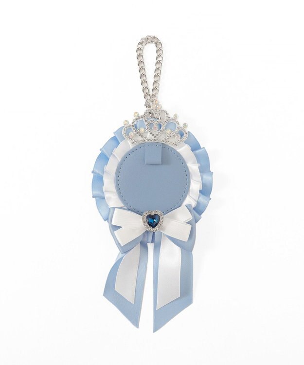 WEGO ティアラリボンロゼットキーホルダー 柄1