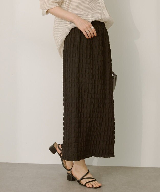 AMERICAN HOLIC ポコポコナロースカート Black