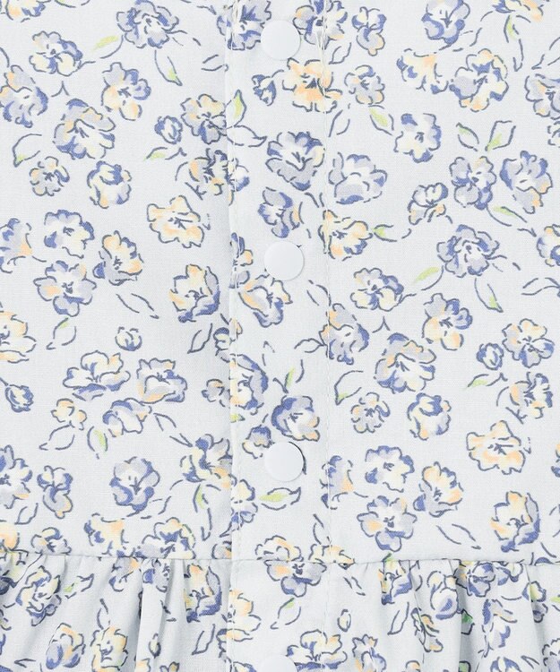 組曲 KIDS 【80-90㎝】サクラララ セットアップ サックスブルー系5