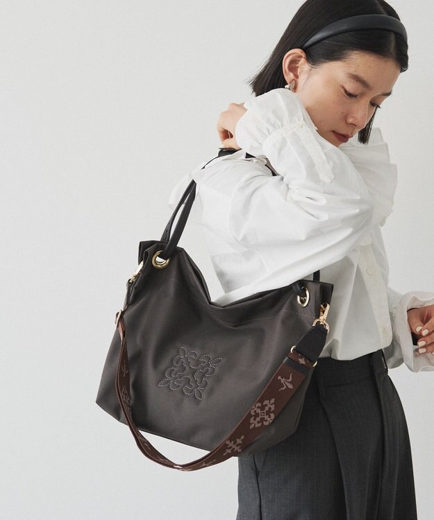 russet コーデュラナイロン3WAYトートバッグ(CE-1662) D.Brown