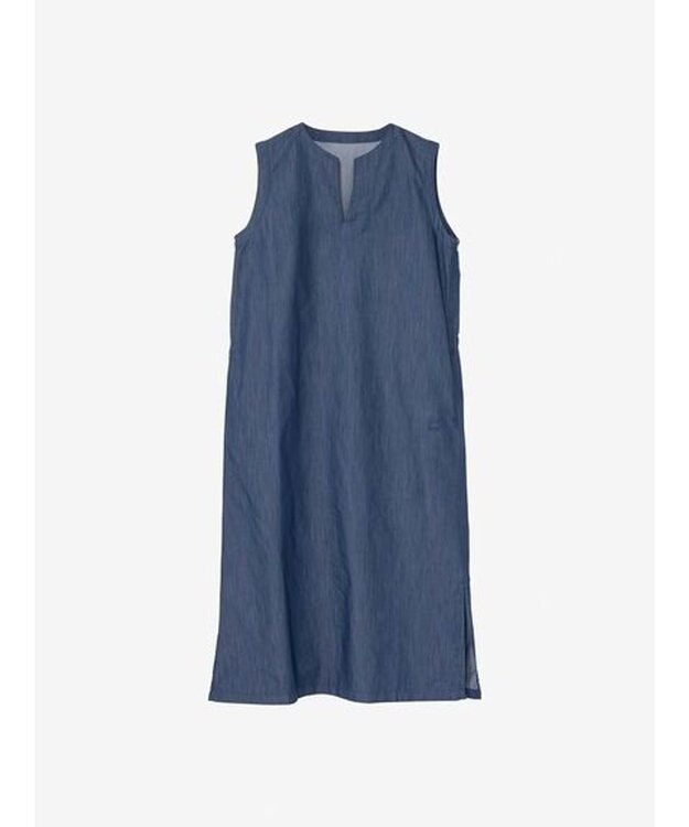 HELLY HANSEN LIFAデニムワンピース ブルー