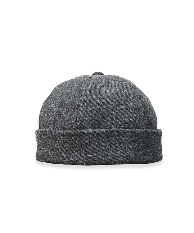 林八百吉商店 un chapeau  フィッシャーマンキャップ ブラック