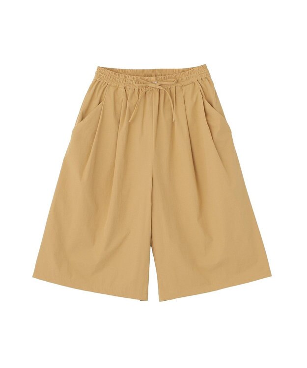 Green Parks 撥水加工ワイドキュロット Beige