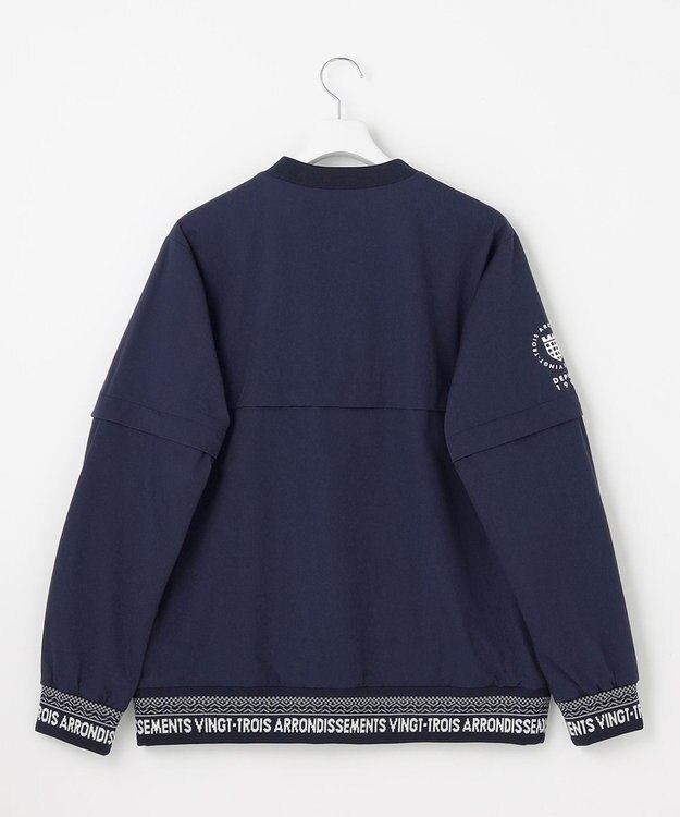 23区GOLF 【MEN】【袖取り外し可】２ＷＡＹプルオーバー ネイビー系