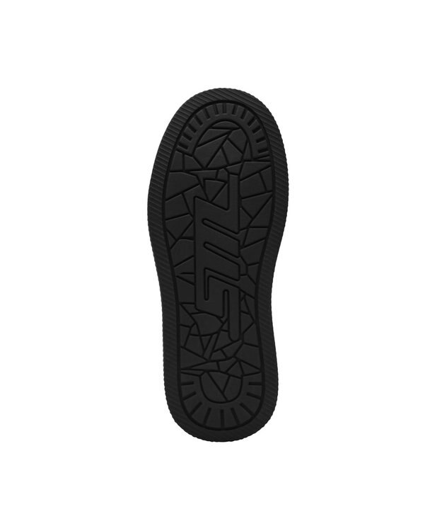 STEVE MADDEN DYNAMO メタルライン厚底スニーカー ブラックピューター