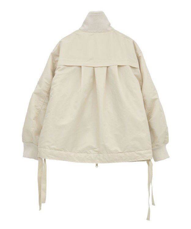 earth music&ecology リバーシブルMA-1 Light Beige