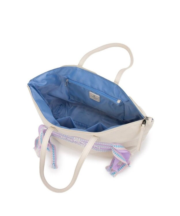 LANVIN en Bleu テイル トートバッグ アイボリー