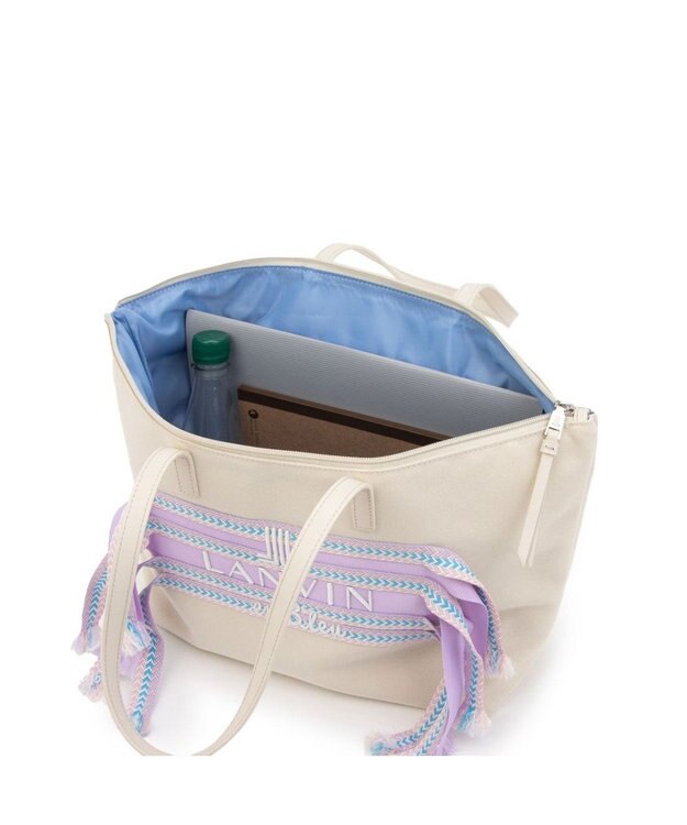 LANVIN en Bleu テイル トートバッグ アイボリー