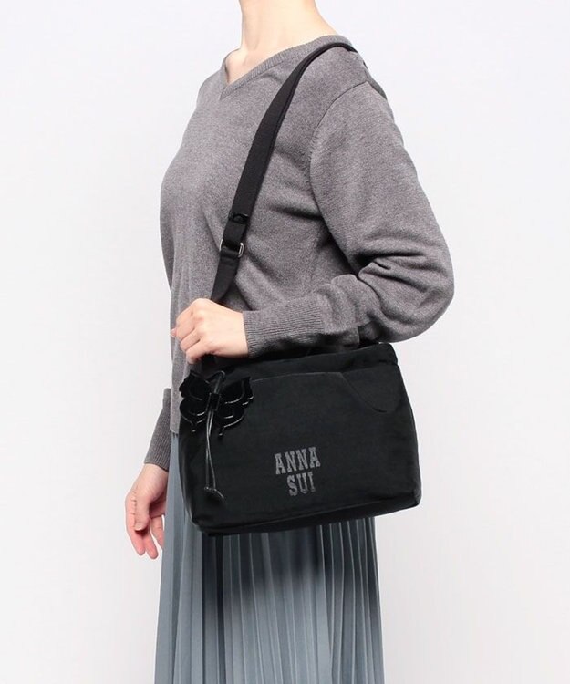 ANNA SUI メリー ショルダーバッグ ブラック