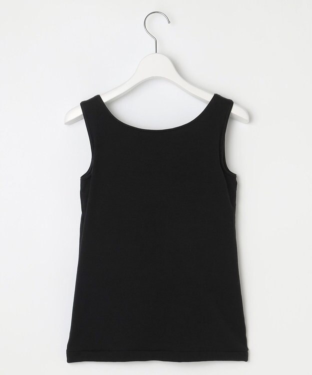 自由区 L 【ワコールコラボ】【洗える】カップイン タンクトップ ブラック