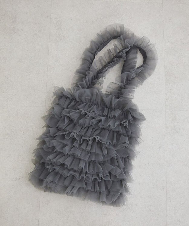 Green Parks ＯＴＯ．ＨＡ．　チュールフリルＡ４トートバッグ