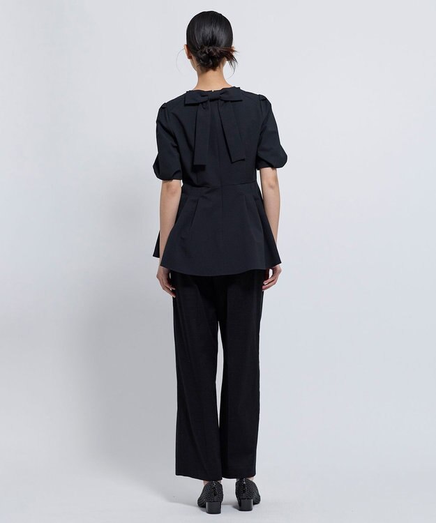 TOCCA BUNNY PUFF ブラウス ブラック系