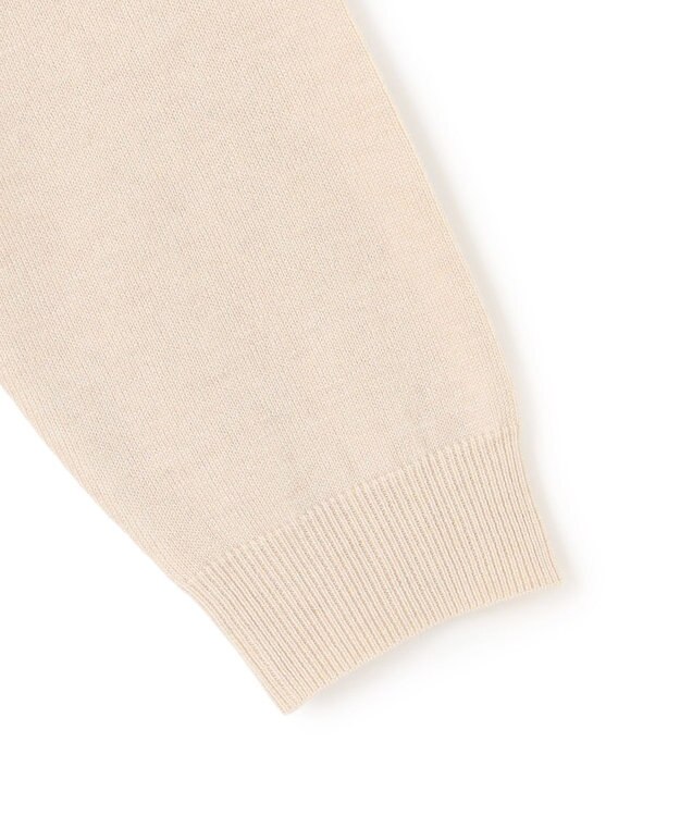 J.PRESS YORK STREET 【UNISEX】ハイゲージタートルネック ニット アイボリー系