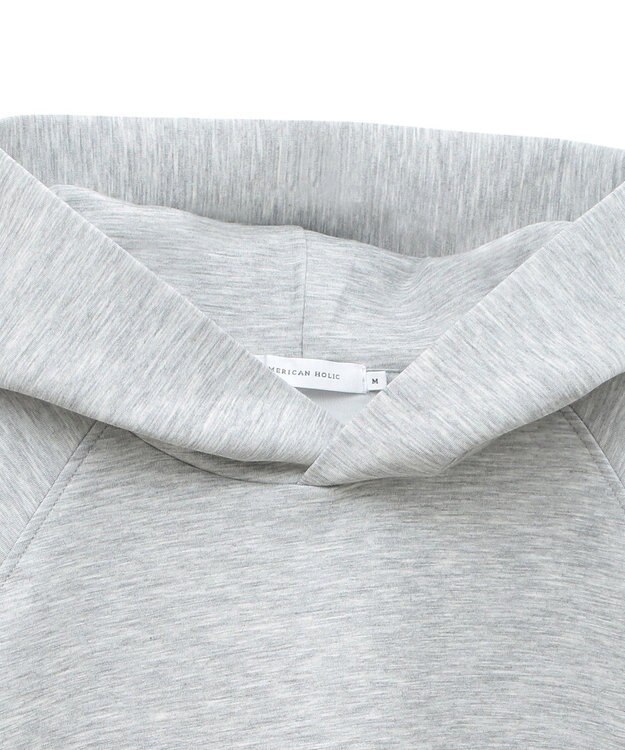 AMERICAN HOLIC サイドスリットポンチパーカー Light Gray Mixture