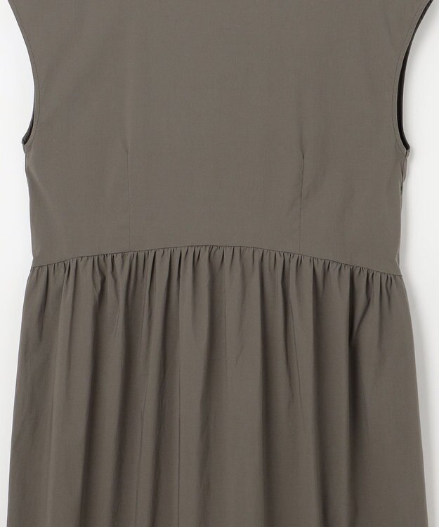 ANY L 【撥水/2WAY】ドロストワンピース カーキ