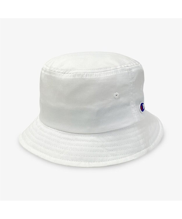 林八百吉商店 Champion キッズ ツイルバケット ホワイト