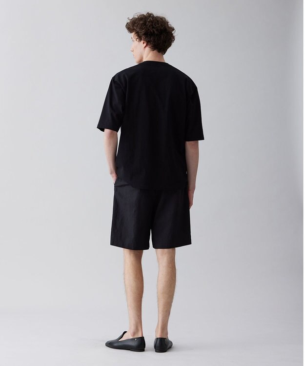 UNFILO MENS 多機能 ヘンリーネックＴシャツ ブラック