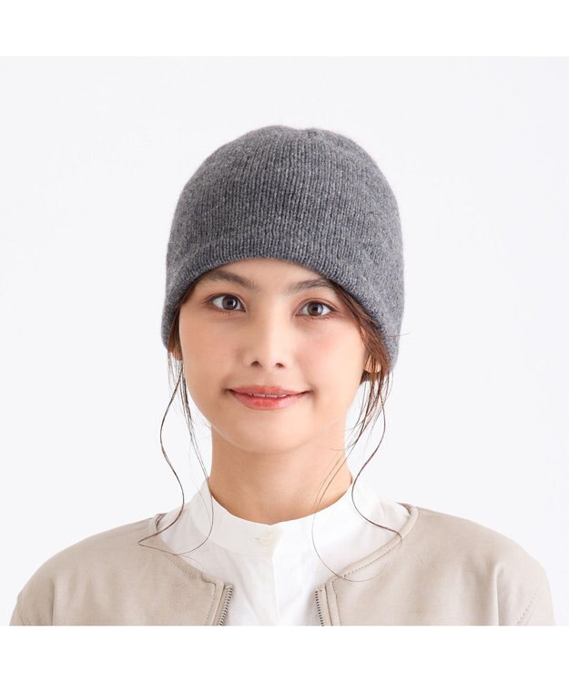ATRENA 【日本製】BLUEFOX ブルーフォックスビーニー チャコールグレー