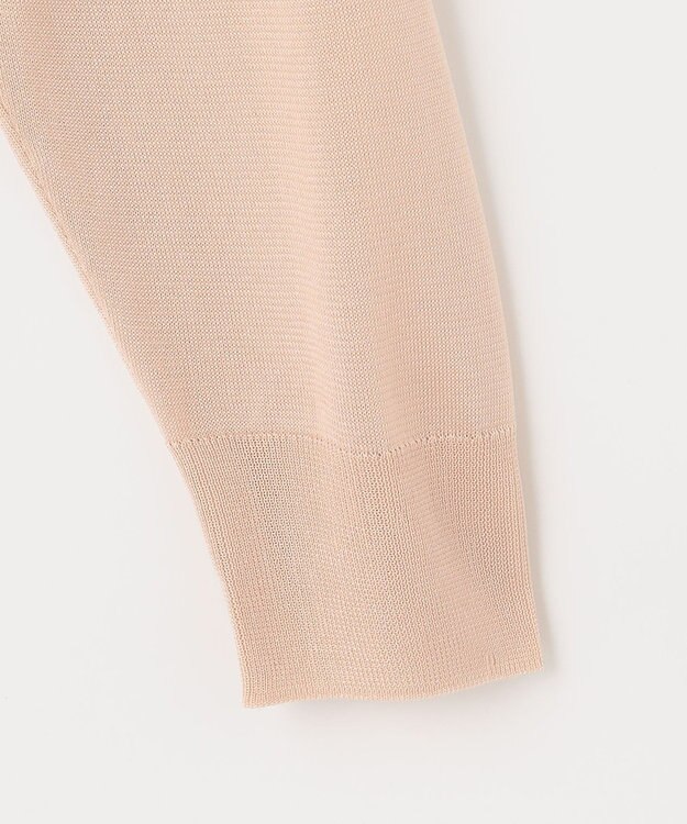 自由区 【XSサイズ～/洗える】シャインハイゲージ ニット ローズ系