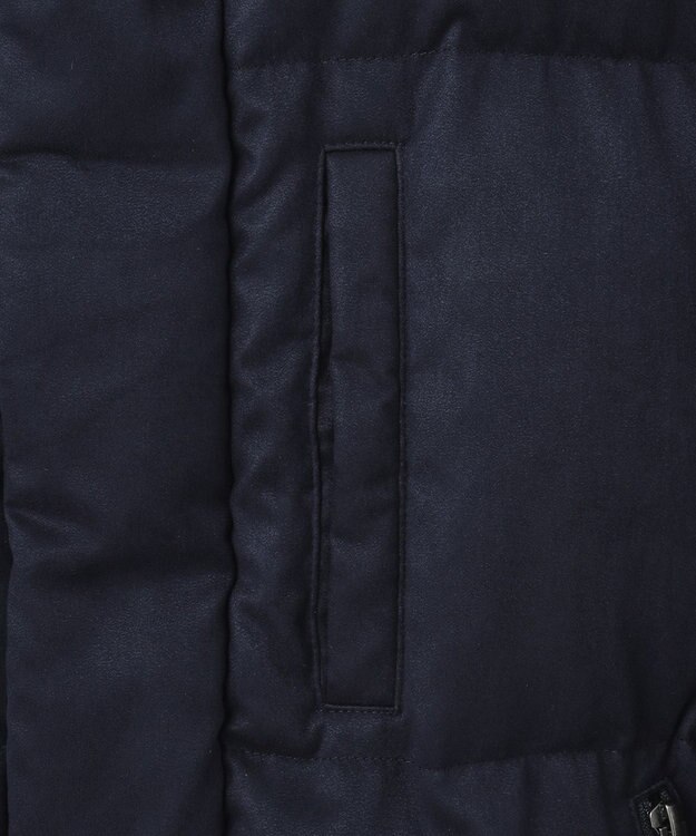 JOSEPH HOMME コマスウェード　ダウンコート ネイビー系