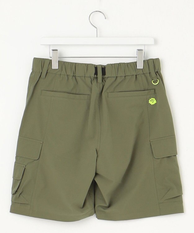 PW CIRCULUS 【高通気 / 軽撥水 / 軽量のDotAir 使用】【MEN】ベルテッドショーツ カーキ系