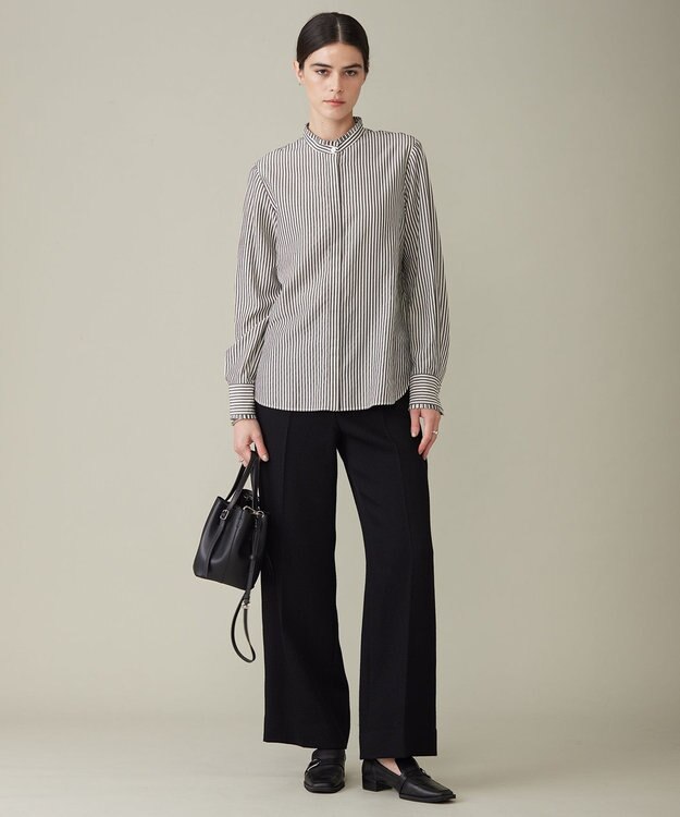 ICB ヘビーカルゼ ワイドストレートパンツ ブラック系