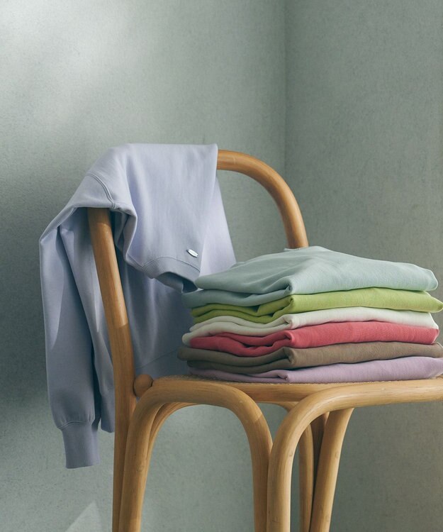 23区 【一部店舗限定/洗える】カラー スウェット アイスラベンダー