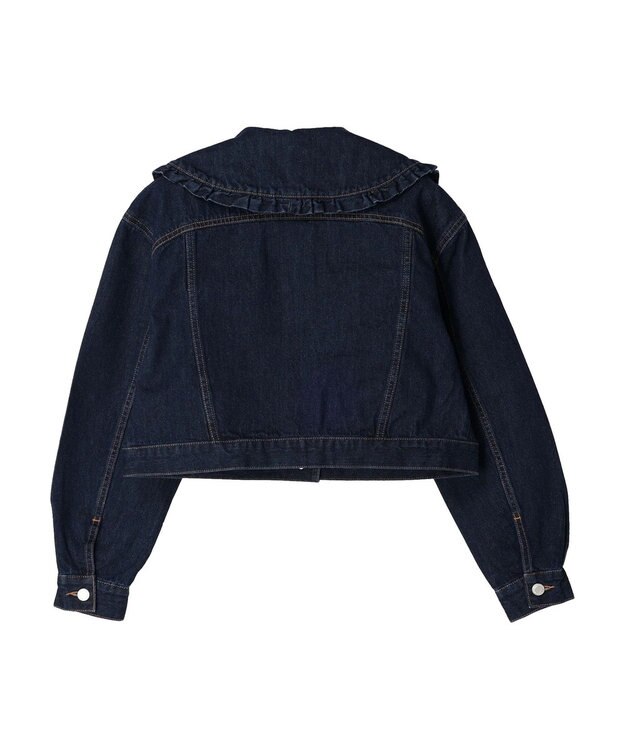 Green Parks ・Ｄｏｕｂｌｅ　Ｆｌａｇｓ　フリルカラーＧジャン One Wash