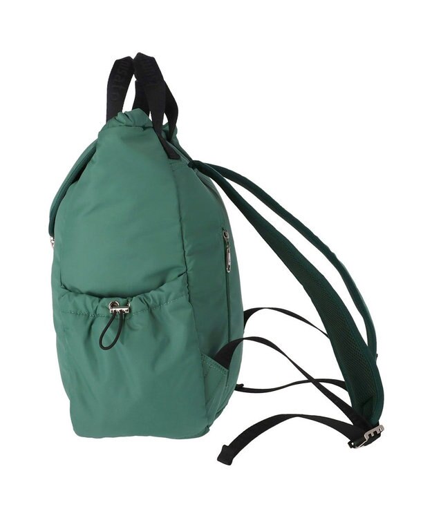 tsumori chisato CARRY ネコメタル リュック 手提げ ハンドバッグ 2way グリーン