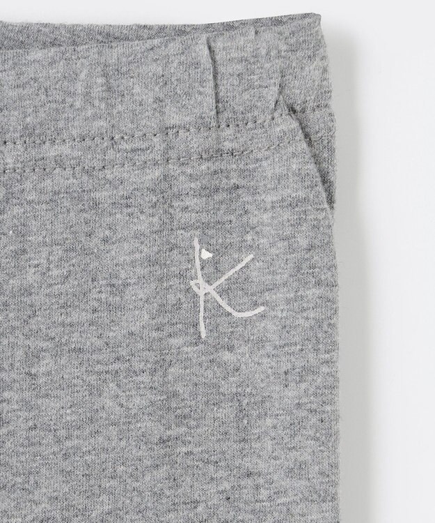 組曲 KIDS 【80-100㎝】ベア天 レギンス グレー系