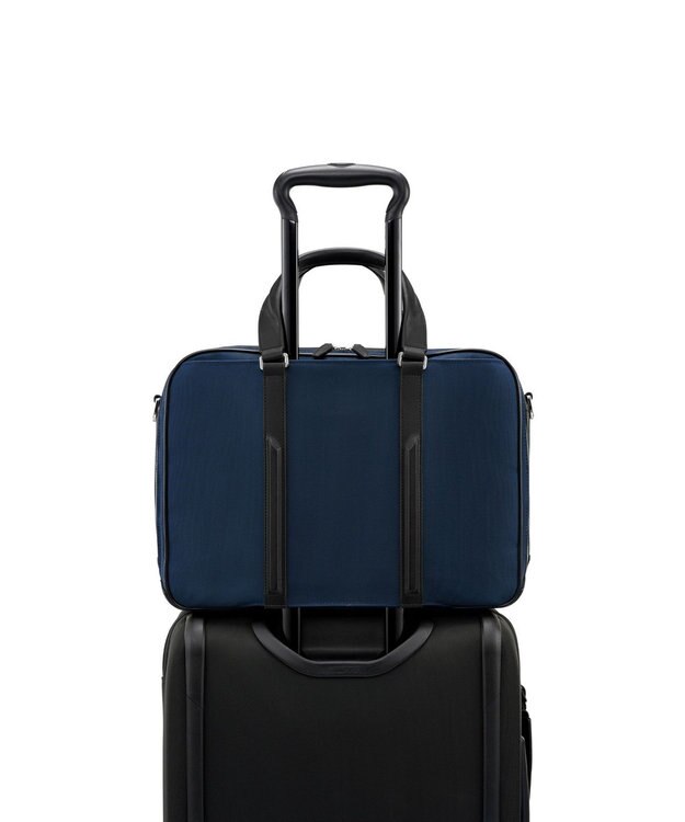 TUMI JARVIS デラックス・ラップトップ・ブリーフ ネイビー/ブラック