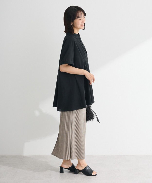 Green Parks 【WEB限定】ウエストタックシャツチュニックⅢ Black