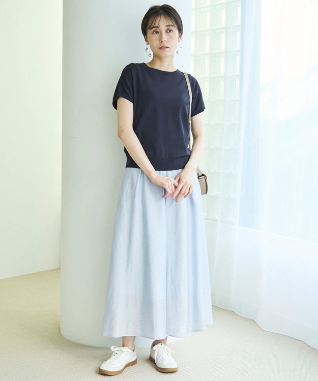 UNFILO スゴ機能美 コンパクト ニット [WEB限定]ネイビー