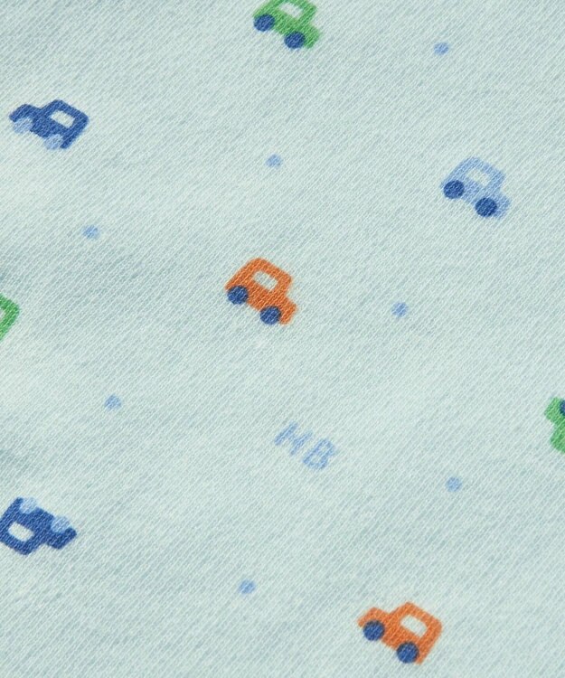 MIKI HOUSE HOT BISCUITS 【70-90cm】 長袖ボディシャツ２枚セット(かぶり仕様) マルチ