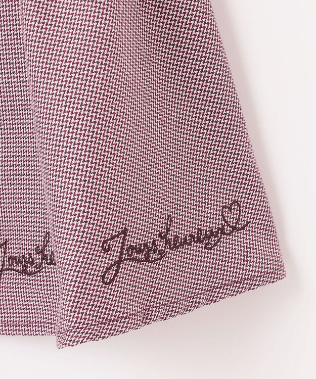 ANY KIDS フリル ジャンパースカート ローズピンク系