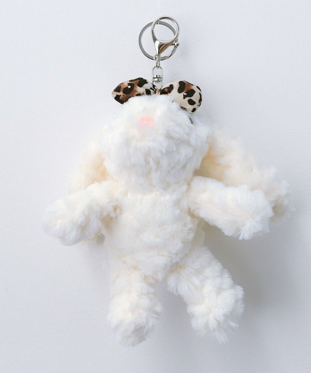 WEGO お姫様うさちゃんぬいぐるみキーホルダー 柄1