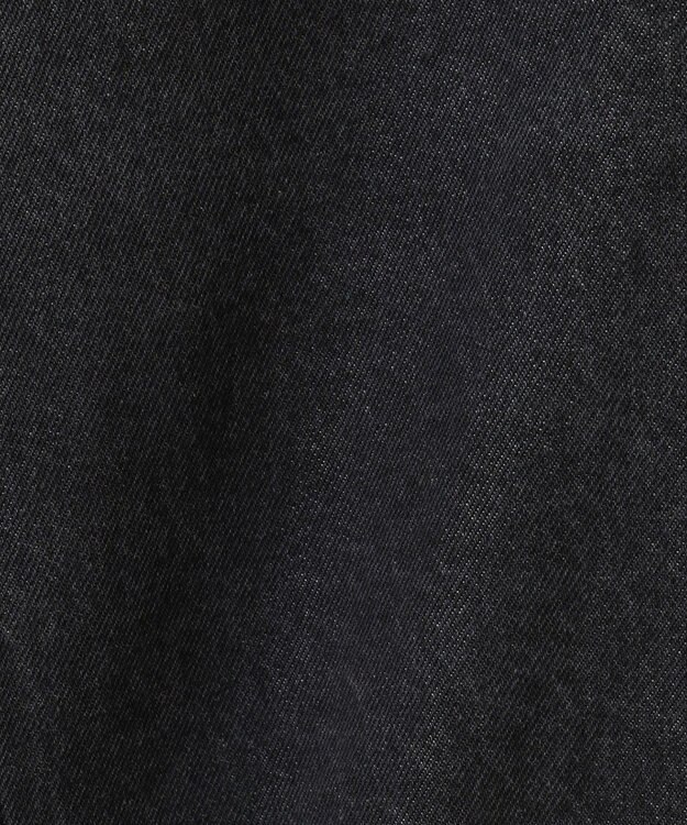 Green Parks ・ＤＯＵＢＬＥ　ＦＬＡＧＳ　フリルカラーＧジャン Black