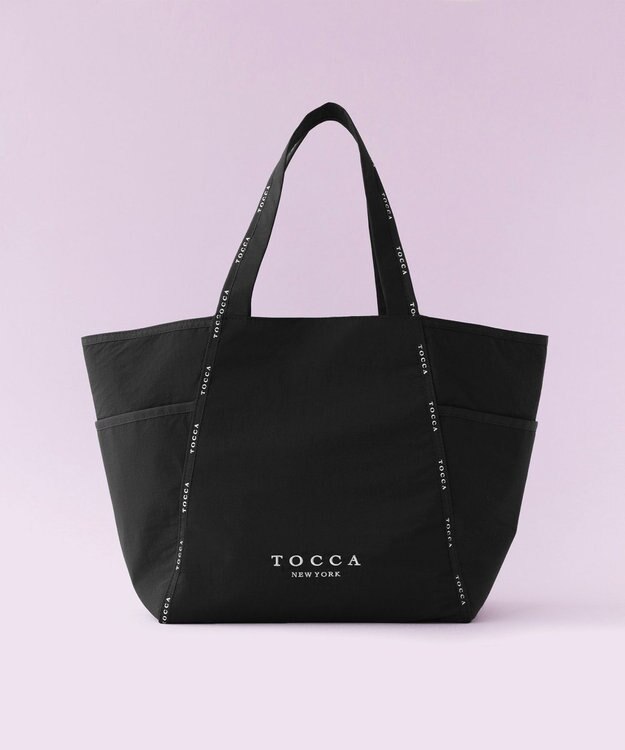 TOCCA 【WEB＆一部店舗限定】【A4サイズ対応・撥水】PISCINA TOTE L トートバッグ L ブラック系