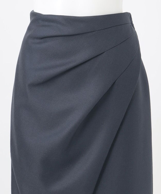 【エステータ（estèta）】ウールシルクダブルクロススカート エステータ】ウールシルクダブルクロス スカート / 23区 S