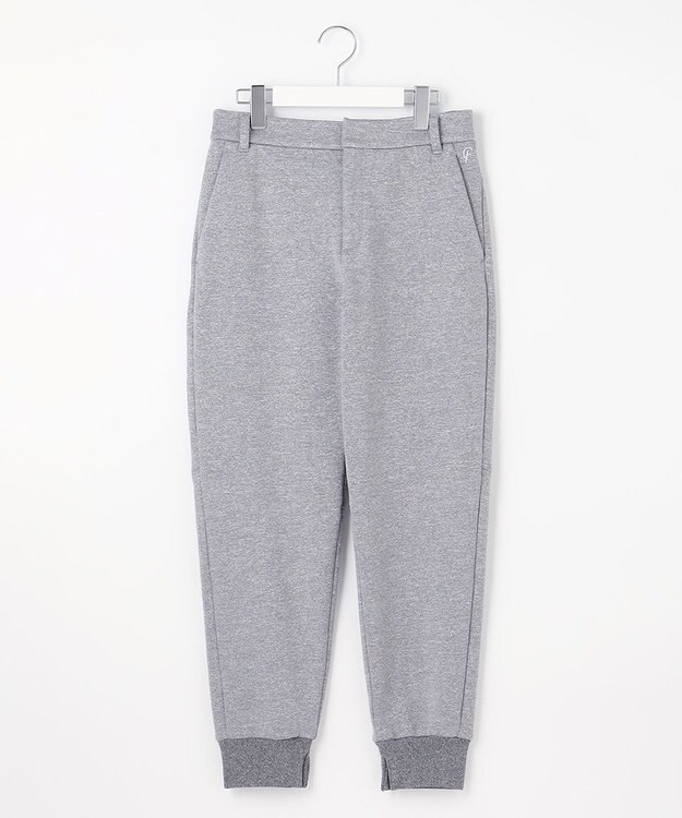 23区GOLF 【23Fondation/WOMEN】ジョガーパンツ ゆったり目のフィット感だから部屋着にも ライトグレー系