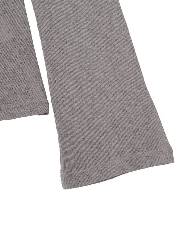 Green Parks シアーリブシャーリングプルオーバー Gray