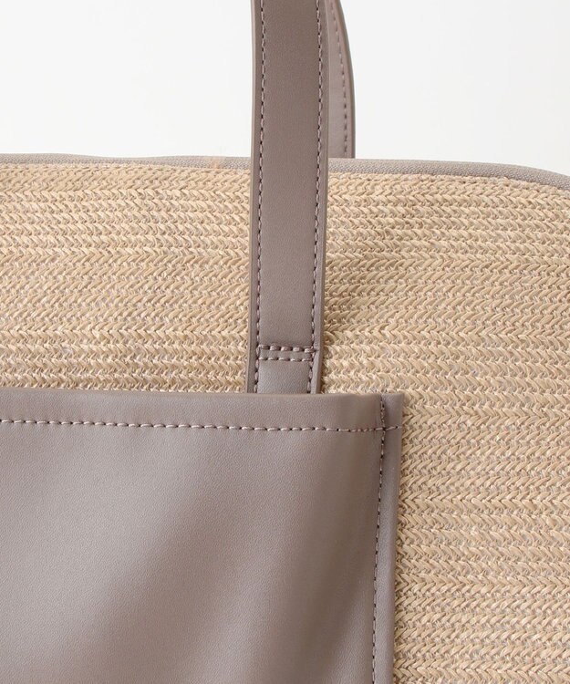 Y'SACCS コンビサマーミニボストン グレージュ