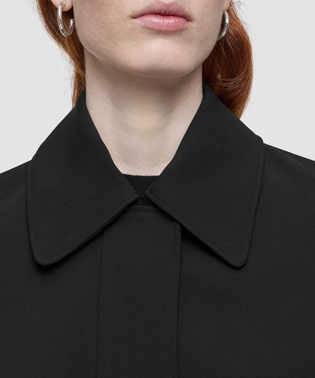 JOSEPH コンフォートキャディー　クロップドジャケット Black