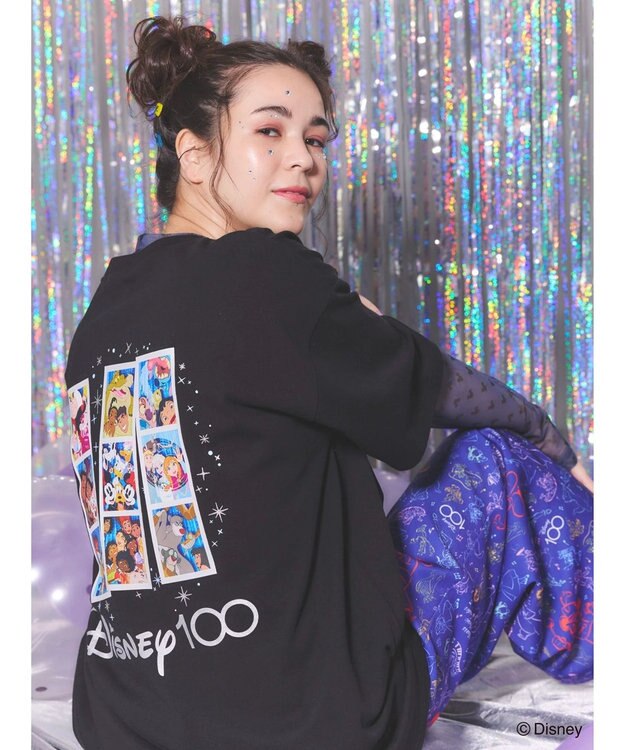 Green Parks Ｄｉｓｎｅｙ１００　／キラキラＴシャツ Black