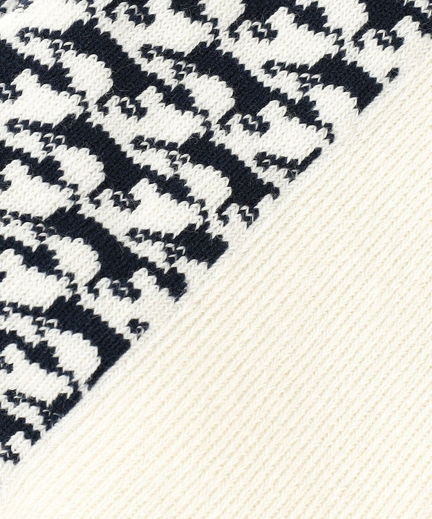 23区GOLF 【MEN】ハンタードッグ柄ソックス ホワイト系5