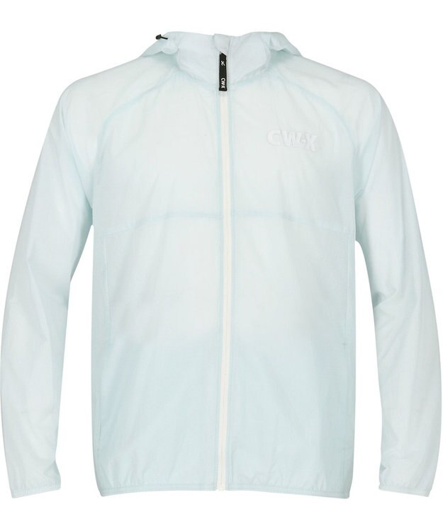 CW-X 【UNISEX】 CW-Ｘ 長袖 ユニセックス アウタートップス フードつき ジャケット はっ水性のある素材 ポケッタブル仕様 DWR319 /ワコール メロン