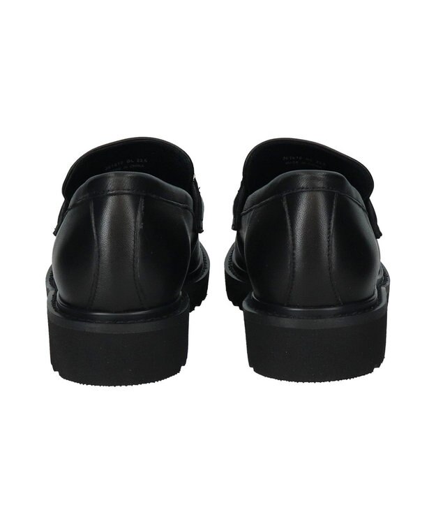 Bridget Birkin 【PARADIS COULEUR】メタルバーフリンジローファー ブラック