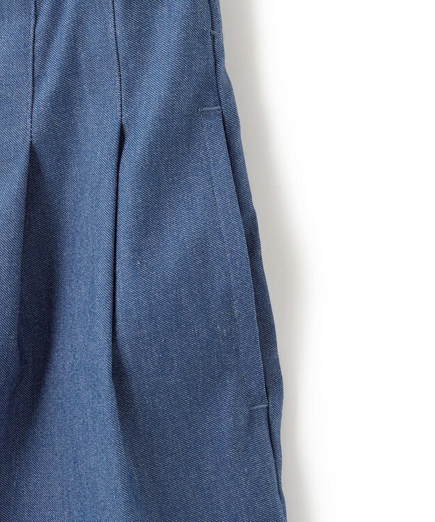 UNFILO 【UNFILO KIDS】デニムキュロット アイスブルー