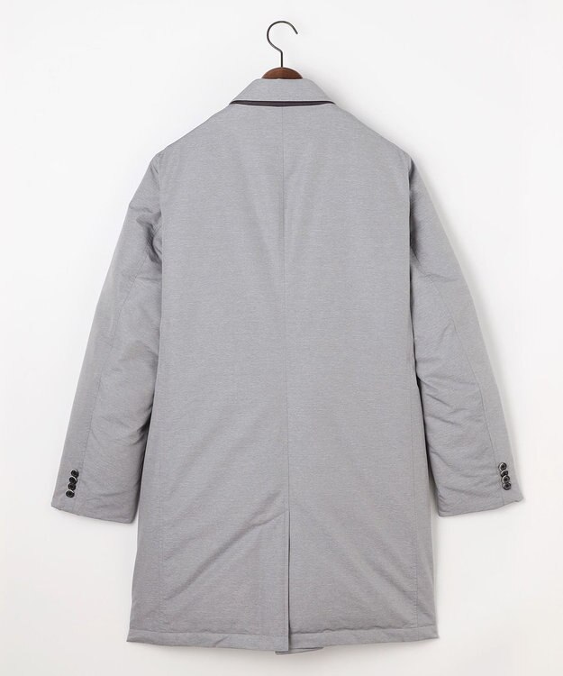 JOSEPH ABBOUD 【軽量/ダウンの吹き出しを防ぐキルトレス】ADSインターレース ダウンコート ライトグレー系