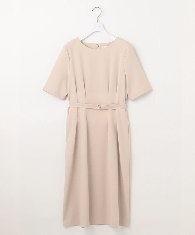 ANY SIS S 【UVカット / 接触冷感 / 吸水速乾】スマートビューティストレッチ ワンピース ライトベージュ